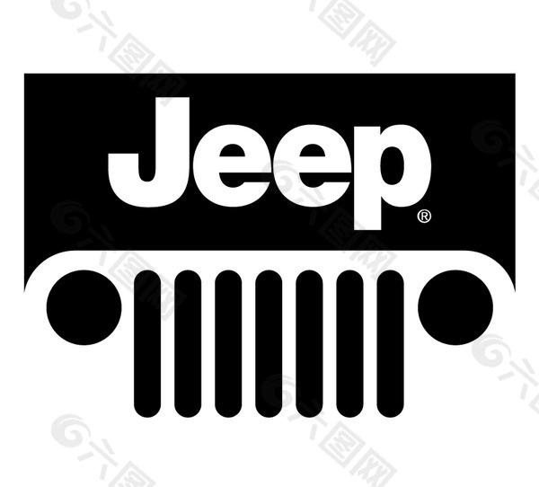 Jeep logo设计欣赏 Jeep汽车logo大全下载标志设计欣赏