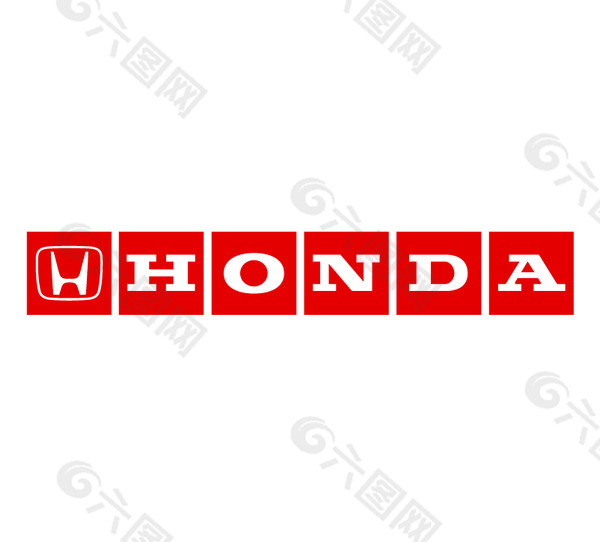 Honda_Automobiles logo设计欣赏 Honda_Automobiles矢量名车标志下载标志设计欣赏