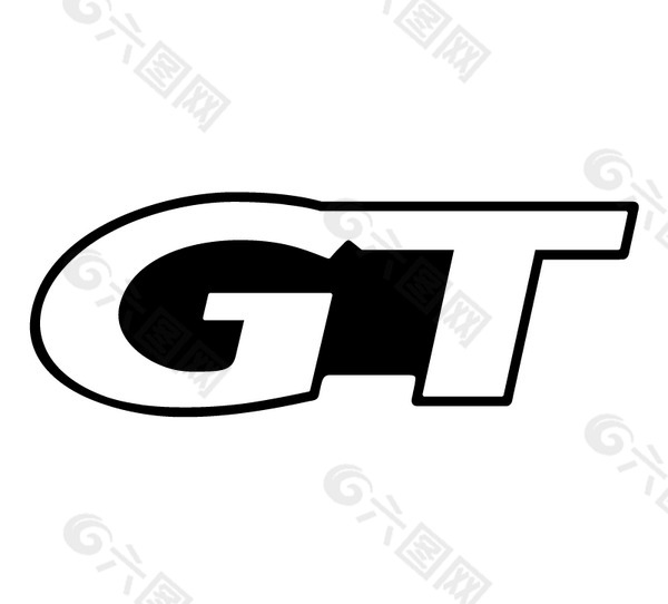 GT logo设计欣赏 GT矢量名车标志下载标志设计欣赏