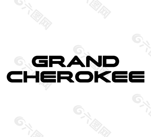 Grand_Cherokee logo设计欣赏 Grand_Cherokee矢量名车标志下载标志设计欣赏