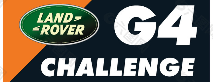 G4_Challenge_Land_Rover logo设计欣赏 G4_Challenge_Land_Rover矢量名车标志下载标志设计欣赏