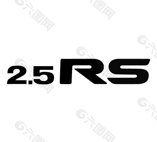 2_5_RS logo设计欣赏 2_5_RS汽车标志大全下载标志设计欣赏