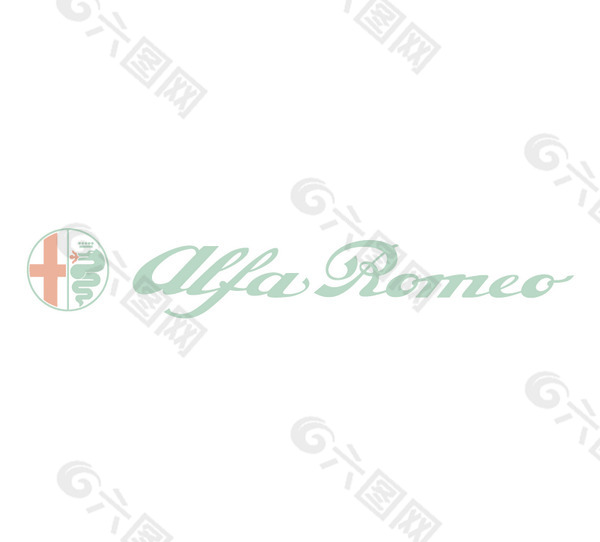 Alfa_Romeo(2) logo设计欣赏 Alfa_Romeo(2)汽车标志大全下载标志设计欣赏
