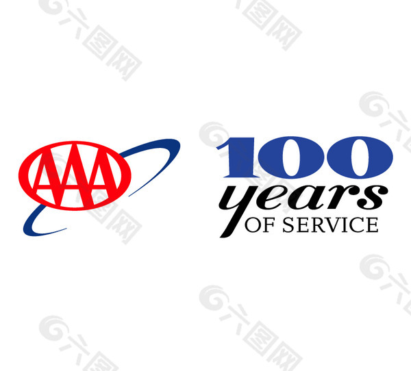 AAA(3) logo设计欣赏 AAA(3)汽车标志大全下载标志设计欣赏