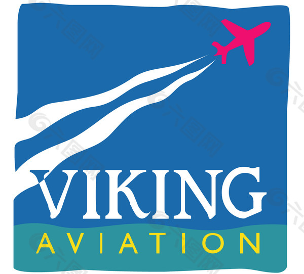 Viking_Aviation logo设计欣赏 Viking_Aviation民航标志下载标志设计欣赏