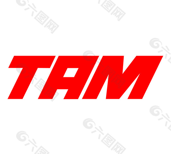 TAM logo设计欣赏 TAM航空标志下载标志设计欣赏