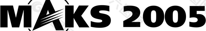 MAKS_2005 logo设计欣赏 MAKS_2005民航业标志下载标志设计欣赏