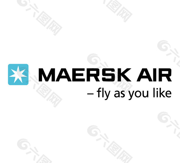 maersk_air logo設計欣賞 maersk_air民航業標誌下載標誌設計欣賞