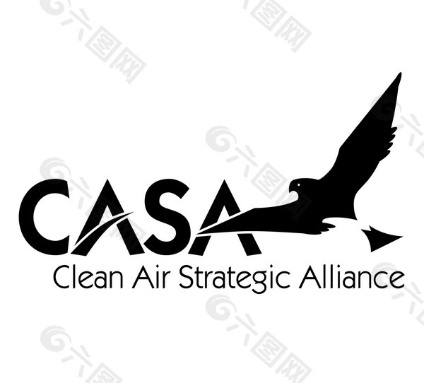 CASA logo设计欣赏 CASA航空业标志下载标志设计欣赏