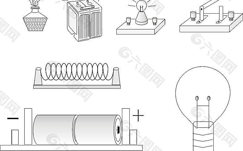物理电路仪器图片