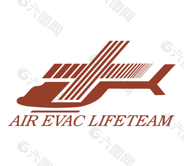 logo設計欣賞 air_evac_lifeteam航空公司logo下載標誌設計欣賞