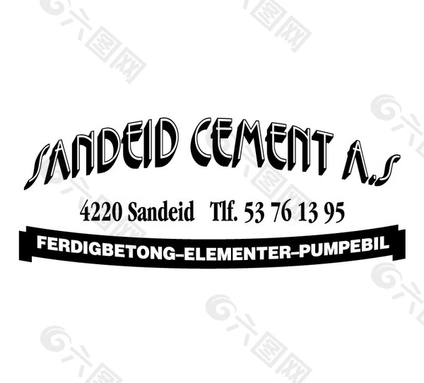 Sandeid Cement AS logo设计欣赏 Sandeid Cement AS下载标志设计欣赏