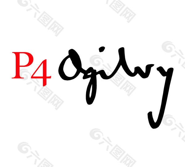 P4 Ogilvy logo设计欣赏 P4 Ogilvy下载标志设计欣赏