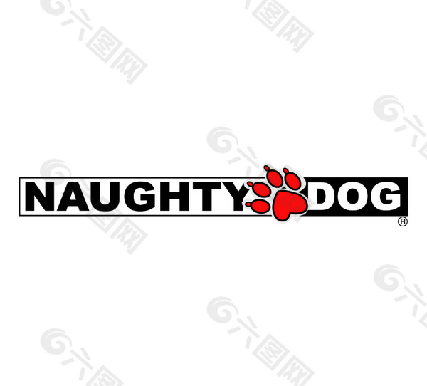 Naughty Dog logo设计欣赏 Naughty Dog下载标志设计欣赏