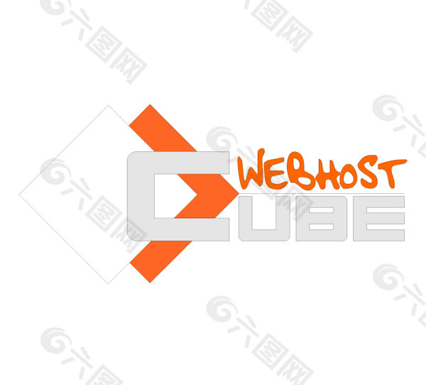 Cube webhost logo设计欣赏 Cube webhost下载标志设计欣赏