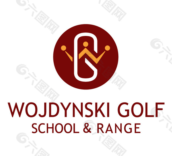 Wojdynski Golf logo设计欣赏 Wojdynski Golf下载标志设计欣赏