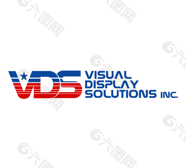 Visual Display Solutions logo设计欣赏 Visual Display Solutions下载标志设计欣赏
