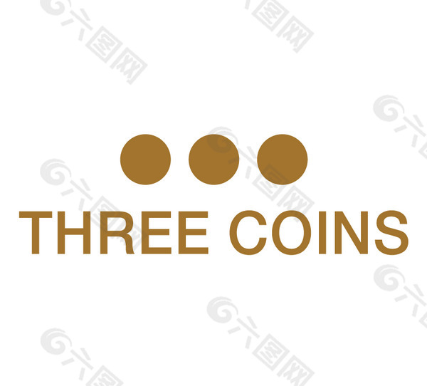 Three Coins logo设计欣赏 Three Coins下载标志设计欣赏