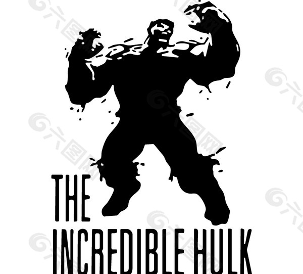 The Incredible Hulk logo设计欣赏 The Incredible Hulk下载标志设计欣赏