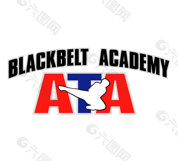 ATA Blackbelt Academy logo设计欣赏 ATA Blackbelt Academy下载标志设计欣赏