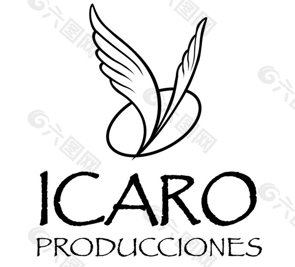 Icaro Producciones logo设计欣赏 Icaro Producciones下载标志设计欣赏