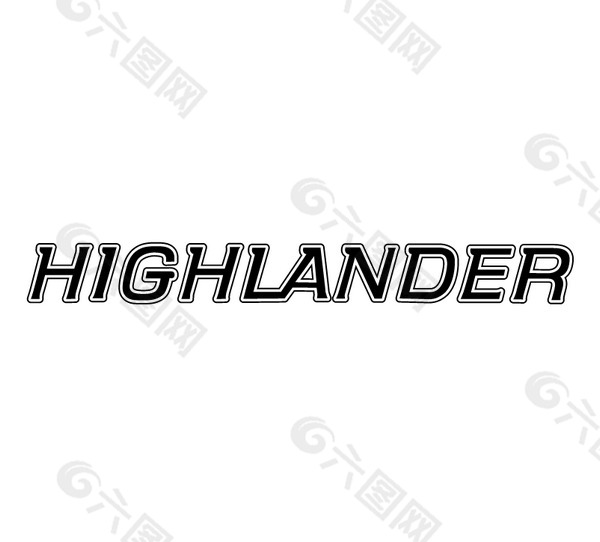 Highlander logo设计欣赏 Highlander下载标志设计欣赏