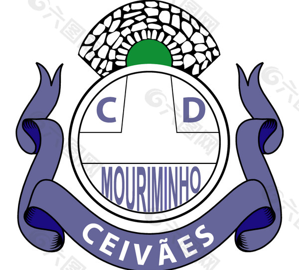 CD Mouriminho logo设计欣赏 CD Mouriminho下载标志设计欣赏