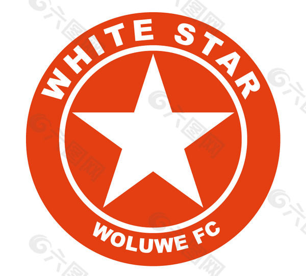 White Star Woluwe FC logo设计欣赏 White Star Woluwe FC下载标志设计欣赏