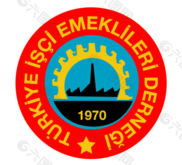 Turkiye Isci Emeklileri Dernegi logo设计欣赏 Turkiye Isci Emeklileri Dernegi下载标志设计欣赏