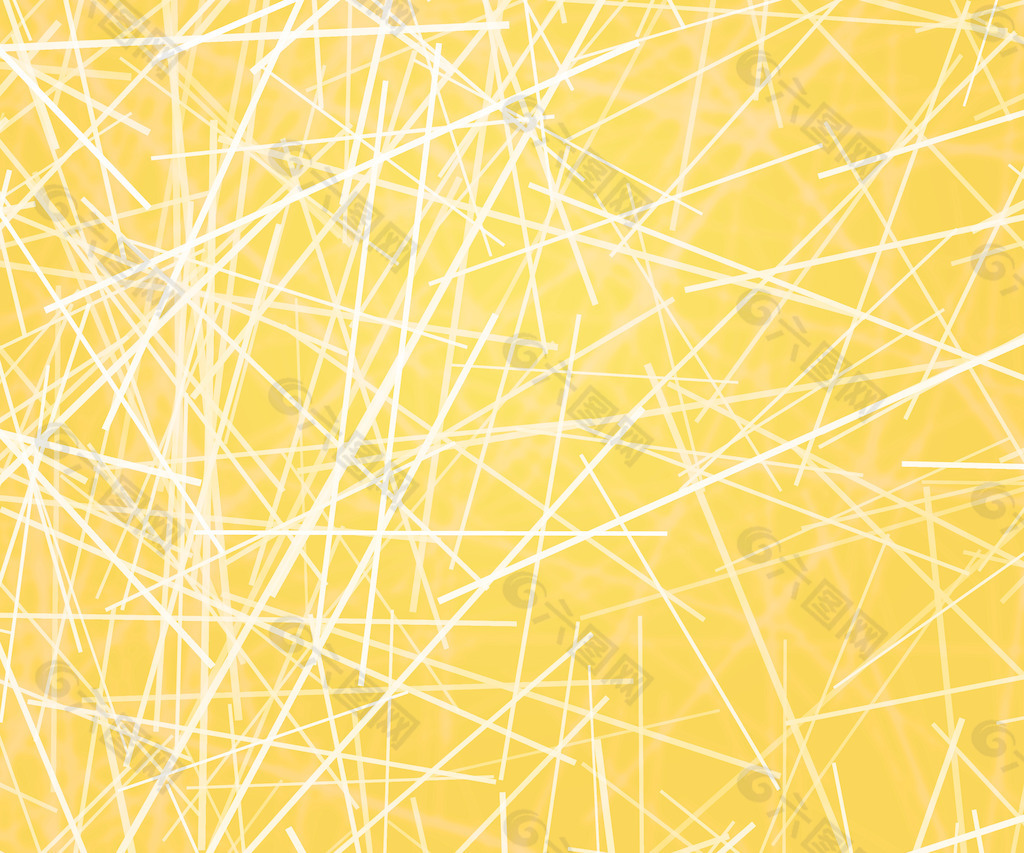 黄色的抽象线条纹理