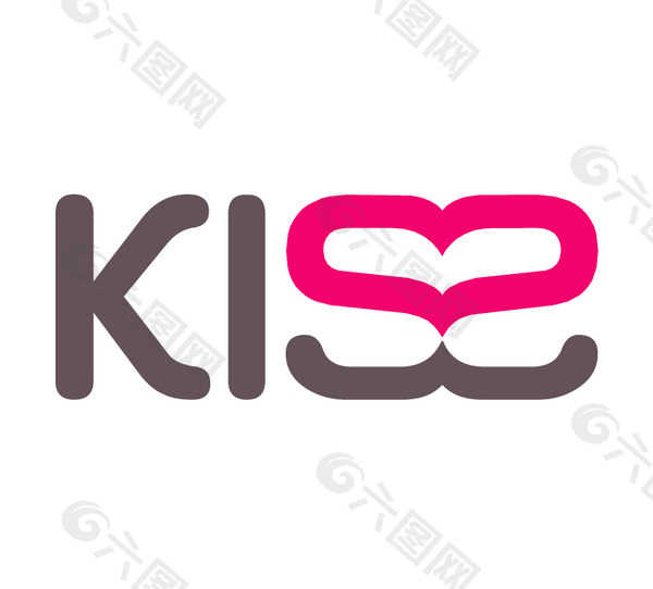 Kiss 100FM logo设计欣赏 Kiss 100FM下载标志设计欣赏