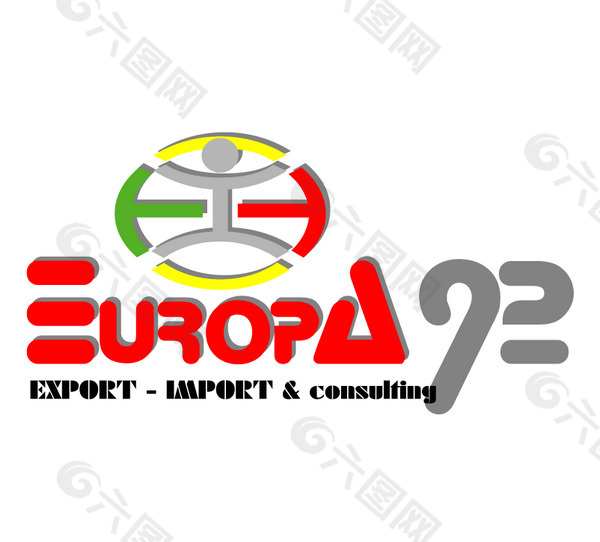 Europa92 logo设计欣赏 Europa92下载标志设计欣赏