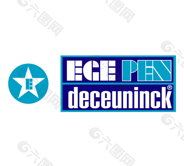 Ege Pen Deceuninck logo设计欣赏 Ege Pen Deceuninck下载标志设计欣赏
