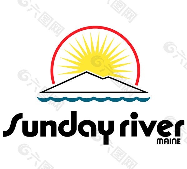 Sunday River logo设计欣赏 Sunday River下载标志设计欣赏