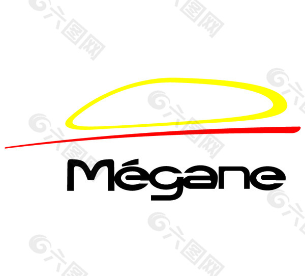 Renault Megane logo设计欣赏 Renault Megane下载标志设计欣赏