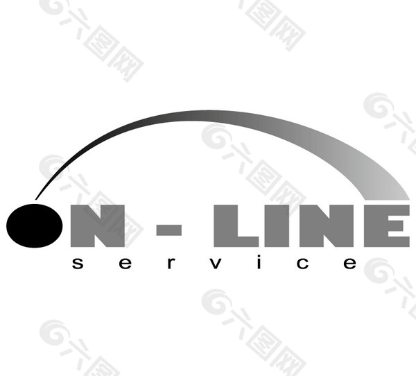 On-Line Service logo设计欣赏 On-Line Service下载标志设计欣赏
