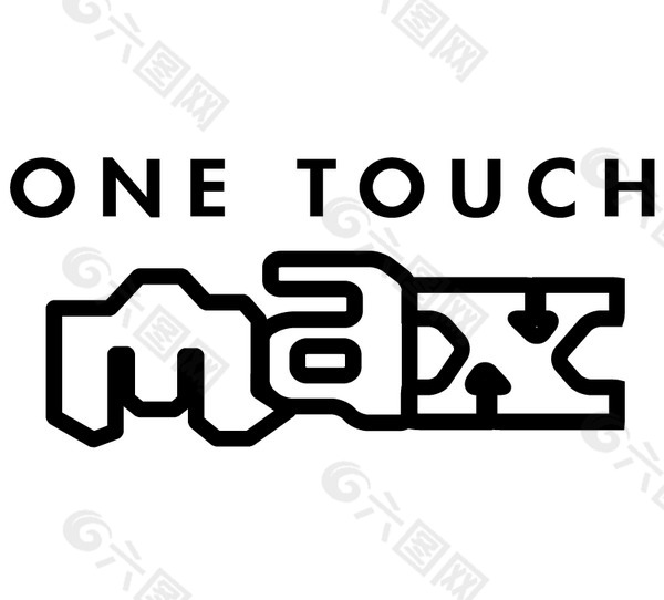 One Touch Max logo设计欣赏 One Touch Max下载标志设计欣赏