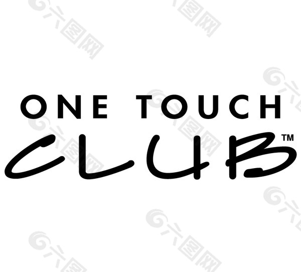 One Touch Club logo设计欣赏 One Touch Club下载标志设计欣赏