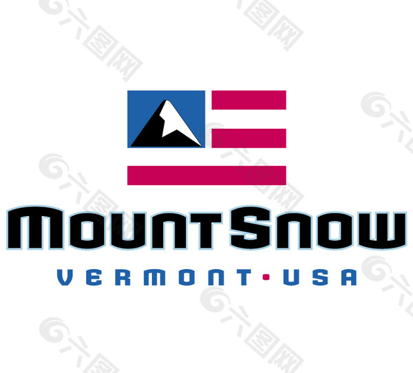 Mount Snow logo设计欣赏 Mount Snow下载标志设计欣赏