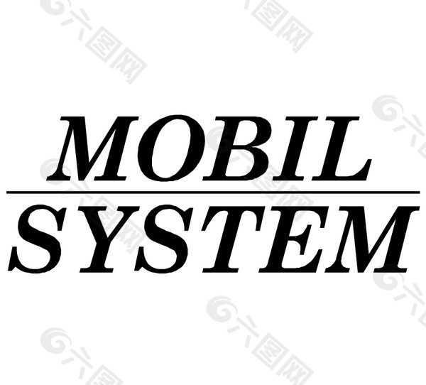 Mobil System logo设计欣赏 Mobil System下载标志设计欣赏