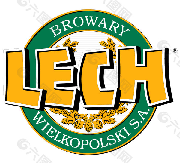 Lech Browary logo设计欣赏 Lech Browary下载标志设计欣赏