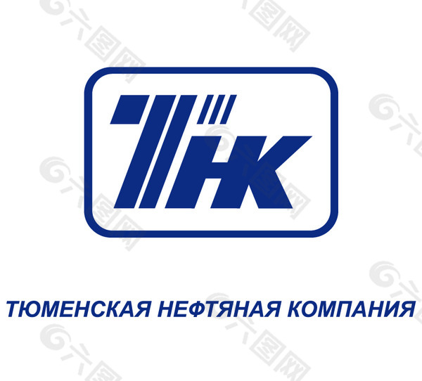TNK Tyumen Oil Company logo设计欣赏 TNK Tyumen Oil Company下载标志设计欣赏