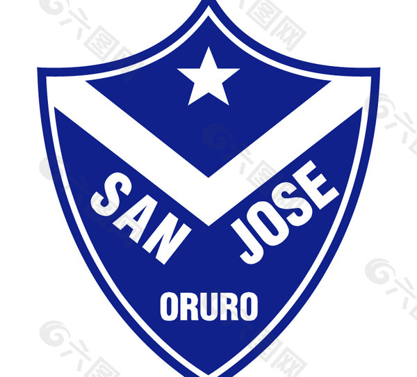 San Jose Oruro logo设计欣赏 足球队队徽LOGO设计 - San Jose Oruro下载标志设计欣赏