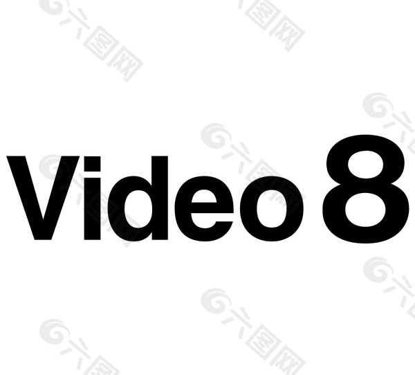 Video 8 logo设计欣赏 足球队队徽LOGO设计 - Video 8下载标志设计欣赏