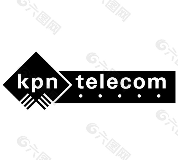 KPN Telecom logo设计欣赏 传统企业标志设计 - KPN Telecom下载标志设计欣赏