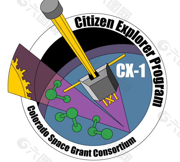 Citizen Explorer Program logo设计欣赏 电脑相关行业LOGO标志 - Citizen Explorer Program下载标志设计欣赏