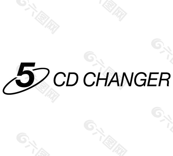 CD changer 5 logo设计欣赏 电脑相关行业LOGO标志 - CD changer 5下载标志设计欣赏