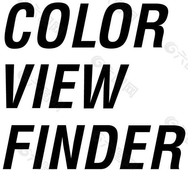 Color View Finder logo设计欣赏 电脑相关行业LOGO标志 - Color View Finder下载标志设计欣赏