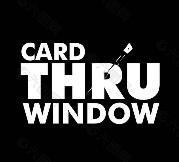 Card Thru Window logo设计欣赏 软件和硬件公司标志 - Card Thru Window下载标志设计欣赏