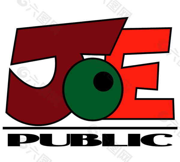 Joe Public logo设计欣赏 足球和IT公司标志 - Joe Public下载标志设计欣赏